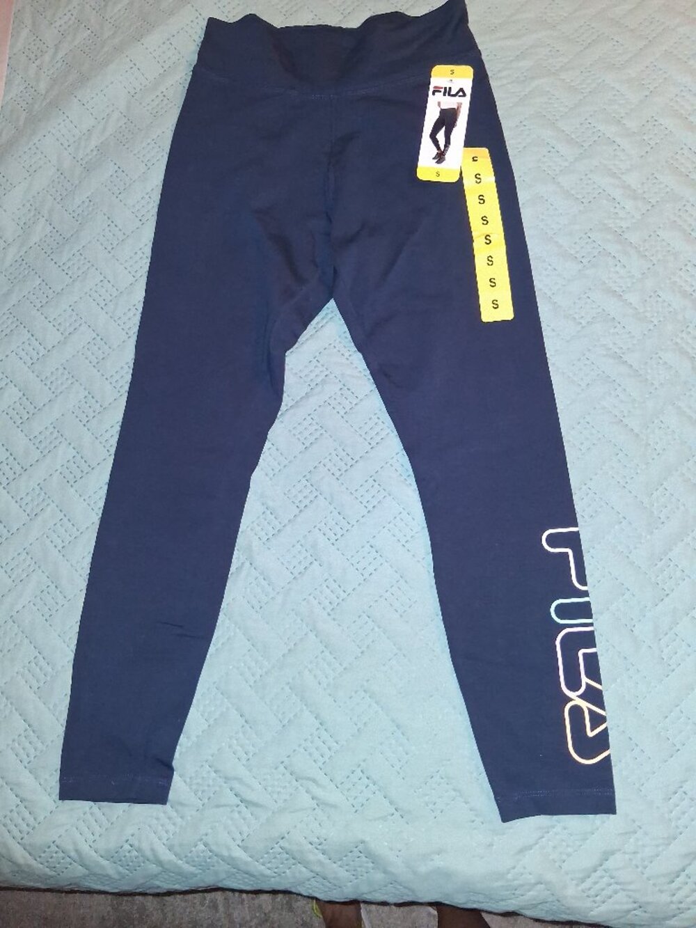 NEW! Fila Blue Leggings-size S